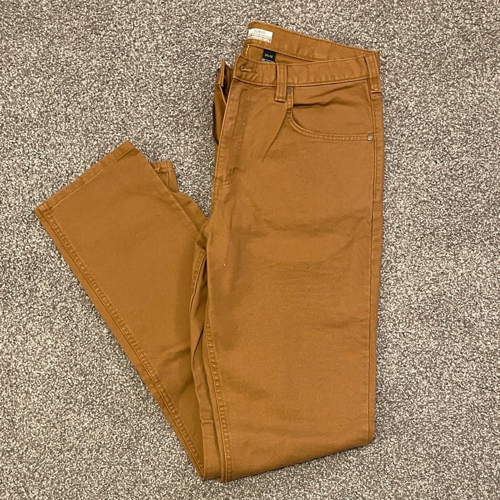 NWT Carhartt Rugged Flex Duck Tapered 5 Pocket Pant Slim Fit 34x36
